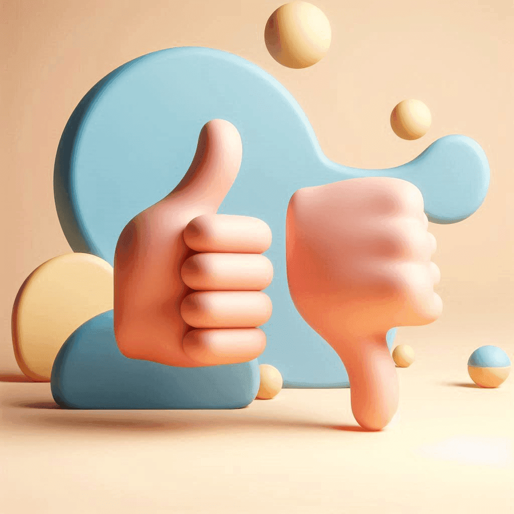 2. Thumbs up